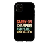 Collectionneur de collations aux arachides Traveler Carry-on Champion Aviator Coque pour iPhone 11