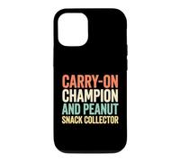 Collectionneur de collations aux arachides Traveler Carry-on Champion Aviator Coque pour iPhone 12/12 Pro