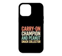 Collectionneur de collations aux arachides Traveler Carry-on Champion Aviator Coque pour iPhone 12 Pro Max