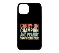 Collectionneur de collations aux arachides Traveler Carry-on Champion Aviator Coque pour iPhone 13