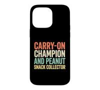 Collectionneur de collations aux arachides Traveler Carry-on Champion Aviator Coque pour iPhone 14 Pro Max