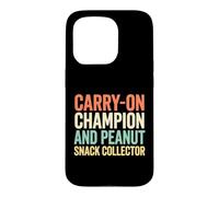 Collectionneur de collations aux arachides Traveler Carry-on Champion Aviator Coque pour iPhone 15 Pro