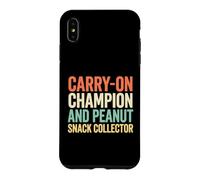 Collectionneur de collations aux arachides Traveler Carry-on Champion Aviator Coque pour iPhone XS Max