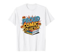 Collectionneur De Comics Vintage Collection Lecteur Romans T-Shirt