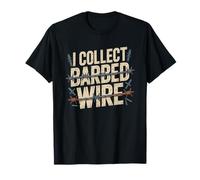 Collectionneur De Fil Barbelé Identité Western Americana T-Shirt