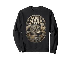 Collectionneur de pièces Numismate Mint Mark Matters Sweatshirt