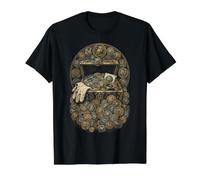 Collectionneur de pièces Numismate T-Shirt Graphique avec Valeur, Homme, Noir, S
