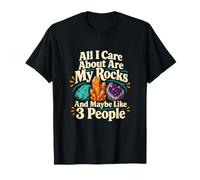 Collectionneur de Roches de géologie Classique, Tout ce Qui m'intéresse, ce sont Mes Roches T-Shirt