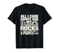Collectionneur de Roches géologiques en détresse, Tout ce Qui m'intéresse, C'est Mon T-Shirt Graphique avec Valeur, Homme, Noir, L