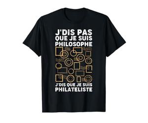 Collectionneur de Timbres Philatéliste | Citation Philatélie T-Shirt
