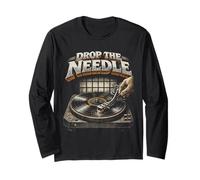 Collectionneur De Vinyles Drop The Needle Manche Longue