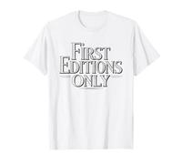 Collectionneur D'éditions Originales Bibliophile Sérieux De T-Shirt