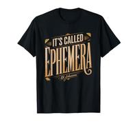 Collectionneur D'éphémères Amasseur De Papier Vintage Ancien T-Shirt