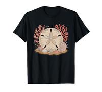 Collectionneuse De Sand Dollars Coquillages Seau Plage T-Shirt