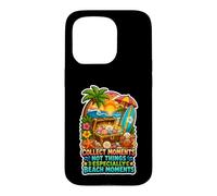 Collectionnez Les Moments et Non Les Choses en Particulier Les Moments de Plage Coque pour iPhone 15 Pro