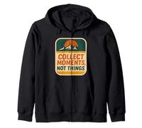 Collectionnez Moments Not Things Retro Adventure Vibe Sweat à Capuche
