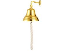 Collections variées de Cloche en Laiton à poignée en Bois Traditionnel | Dernière Cloche de Commande avec battant en métal | Idéal pour hôtel, réception, dîner, bibliothèque | Carillons Classiques