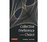 Collective Preference and Choice Shmuel Nitzan (Auteur)
