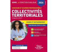 Collectivités territoriales 2026 - Cours et entraînement Concours et examens professionnels : Catégories A, B et C - Pierre-Brice Lebrun - Vuibert - broché - Scolaire / Universitaire