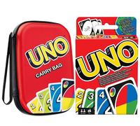 Collectix Jeu de cartes : UNO classique + sac de transport UNO - Jeu de société pour enfants à partir de 7 ans (2 à 10 joueurs)