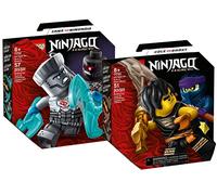 Collectix Lego 71733 Ninjago Legacy Kit de bataille avec jeu de combats fantômes 71733 + Ninjago Legacy Battle Set : Zane vs. Nindroid 71731