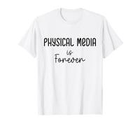 Collector Funny Vinyl Lovers des années 80 : Physical Media is Forever T-Shirt