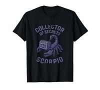 Collector of Secrets Scorpion Zodiac Scorpion Graphic T-Shirt