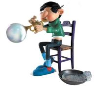 COLLECTOYS - Figurine Gaston : Gaston Invention : LA Trompette Bulle DE Savon