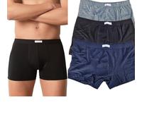 College Boxer pour homme en pur coton jersey de qualité supérieure, respirant, fabriqué en Italie, hypoallergénique, testé contre les mauvaises odeurs, fabriqué en Italie 12/6/3 pièces, 3 pièces