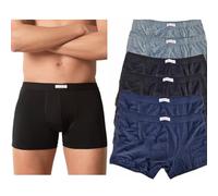 College Boxer pour homme en pur coton jersey de qualité supérieure, respirant, fabriqué en Italie, hypoallergénique, testé contre les mauvaises odeurs, fabriqué en Italie 12/6/3 pièces, 6 pièces
