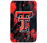 College Covers Everything Comfy Texas Tech Red Raiders Couverture Douce balayée par Couleur 106,7 x 152,4 cm