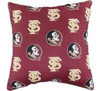 College Covers Florida State Seminoles Lot de 2 oreillers décoratifs 40,6 x 40,6 cm