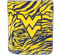 College Covers West Virginia Mountaineers Raschel Couverture 152,4 x 127 cm