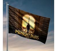 College Dorm Room Decor Midnight In Paris : A Man's Journey Through Time Flag Teen Stuff Lake House Decor (152 x 244 cm)