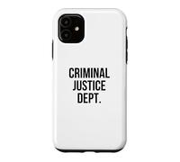 Collège du département de Justice pénale Coque pour iPhone 11
