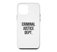 Collège du département de Justice pénale Coque pour iPhone 12 Mini