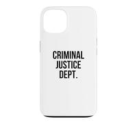 Collège du département de Justice pénale Coque pour iPhone 13