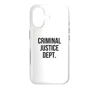 Collège du département de Justice pénale Coque pour iPhone 17