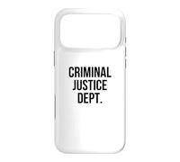 Collège du département de Justice pénale Coque pour iPhone 17 Pro Max