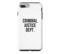 Collège du département de Justice pénale Coque pour iPhone 7 Plus/8 Plus