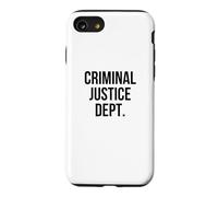 Collège du département de Justice pénale Coque pour iPhone SE (2020) / 7/8