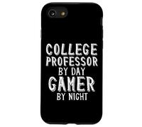 College Professor by Day Gamer by Night University Teachers Coque pour iPhone SE (2020) / 7/8