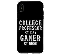 College Professor by Day Gamer by Night University Teachers Coque pour iPhone XS Max