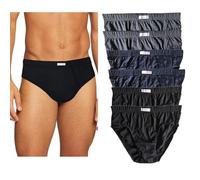 College Slip pour homme 100 % coton de qualité supérieure, mercerisé et peigné, respirant, fabriqué en Italie, hypoallergénique, testé contre les mauvaises odeurs fraîches et légères 12/6/3 pièces