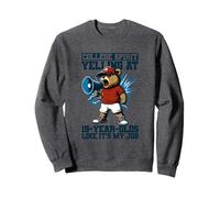 College Spirit, hurlant à 19 ans comme c'est mon travail Sweatshirt