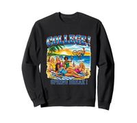 College Spring Break Retro Beach Party Vibes T-Shirt Sweatshirt