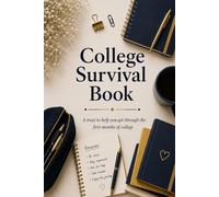 College Survival Book: Add Gift Cards or Cash! A Creative Graduation Gift Filled with Treats to Help and Support Your New College Students (Scroll down to see the inside of the book).
