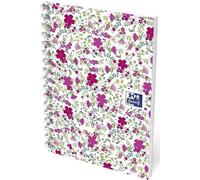 Collegeblock ForMe Floral A6 50 feuilles quadrillées Designs assortis