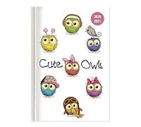 Collegetimer Cute Owls A5 2020/2021