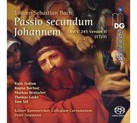 Collegium Cartusianum - Bach: St. John Passion 1725 Version [Super-Audio Cd]
